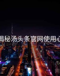 老用户揭秘汤头条官网使用心得速览