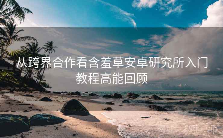 从跨界合作看含羞草安卓研究所入门教程高能回顾