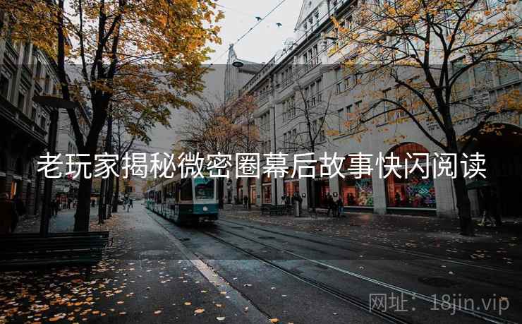 老玩家揭秘微密圈幕后故事快闪阅读