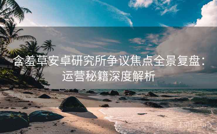含羞草安卓研究所争议焦点全景复盘：运营秘籍深度解析