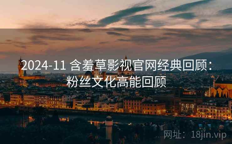 2024-11 含羞草影视官网经典回顾：粉丝文化高能回顾
